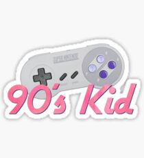 90's Kid SNES Sticker