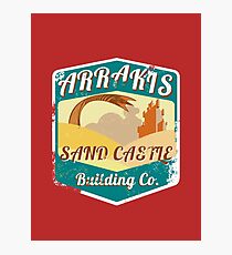 ARRAKIS SAND CASTLE BUILDING COMPANY Photographic Print