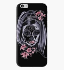 Girl Sugar Skull iPhone Case