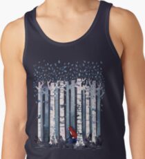The Birches (in Blue) Men's Tank Top