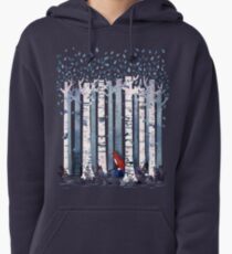 The Birches (in Blue) Pullover Hoodie