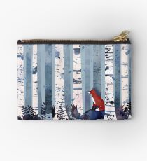The Birches (in Blue) Studio Pouch