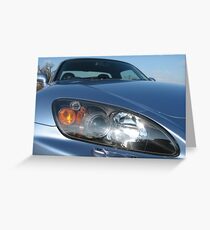 S2000 headlights Greeting Card