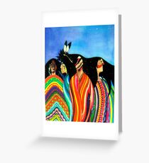 Spirits Aware Greeting Card
