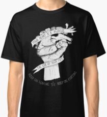 Your Heart Is A Muscle Reverse Classic T-Shirt