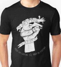 Your Heart Is A Muscle Reverse Unisex T-Shirt