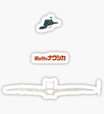 Ghibli Minimalist 'Nausicaä of the Valley of the Wind' Sticker