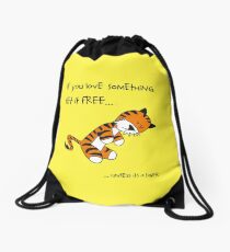 Tiger-Philsosophy Drawstring Bag