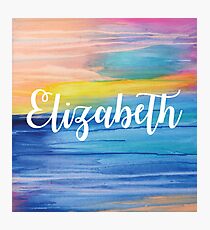 Personalised Art Photographic Print