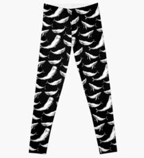 Whales in black Leggings
