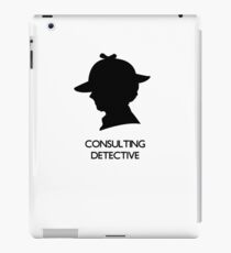 Consulting Detective Sherlock Shirt - Light iPad Case/Skin