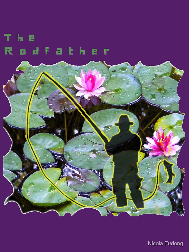 THE RODFATHER FLY FISHING FISHERMAN by nicolafurlong