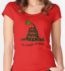 No Steppe On Pepe Women's Fitted Scoop T-Shirt