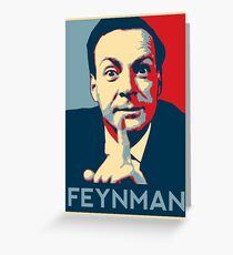 Richard P. Feynman, Theoretical Physicist Greeting Card