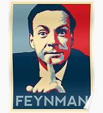 Richard P. Feynman, Theoretical Physicist Poster