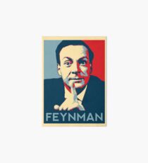 Richard P. Feynman, Theoretical Physicist Art Board