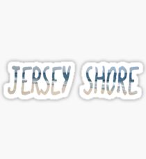 Jersey Shore - Ocean Background Sticker