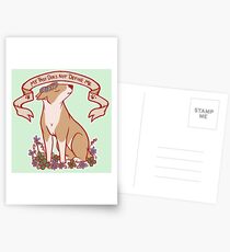 Inspirational Bull Terrier Postcards