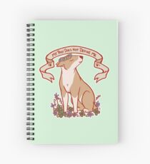 Inspirational Bull Terrier Spiral Notebook