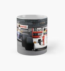 Ayrton Senna vs Nigel Mansell at Monaco '92 Mug