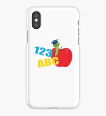 ABC Worm iPhone Case
