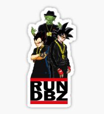 RUN DBZ Sticker