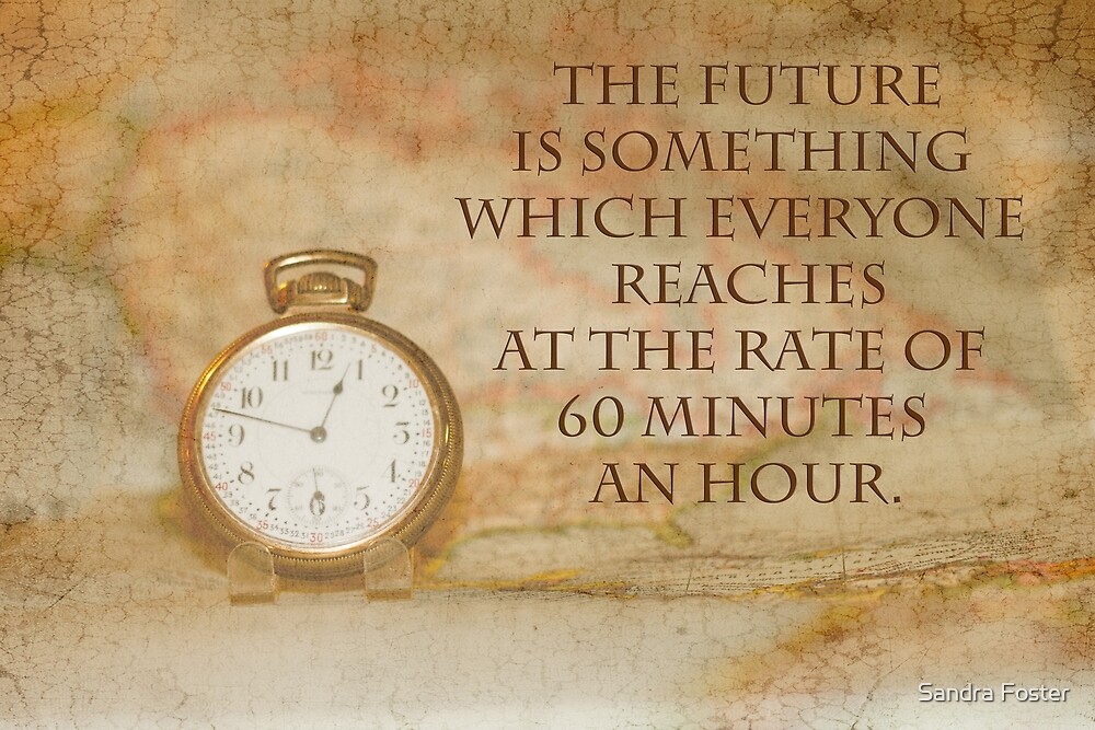 "Pocket Watch Time Quote " by Sandra Foster | Redbubble