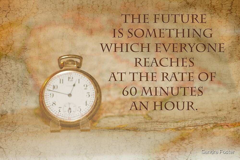 "Pocket Watch Time Quote " by Sandra Foster Redbubble