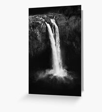 River's Dark End Greeting Card
