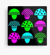Magic Mushrooms Metal Print