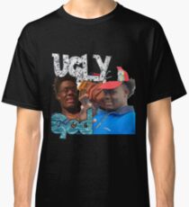 Camiseta clásica Dios feo