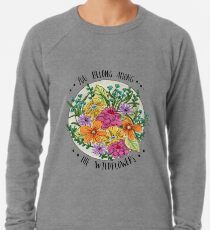 Sie gehören zu den Wildblumen Leichter Pullover