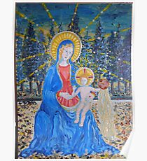 Fra Angelico Study Of Madonna and Child Poster