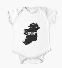 Blarney, Ireland Silhouette One Piece - Short Sleeve