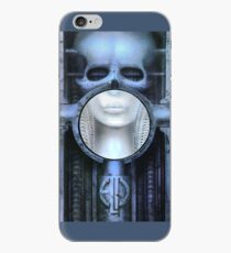 woman's skull iPhone Case