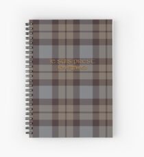 Tartan Outlander Spiral Notebook