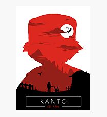 Welcome to Kanto- Red vers. Photographic Print