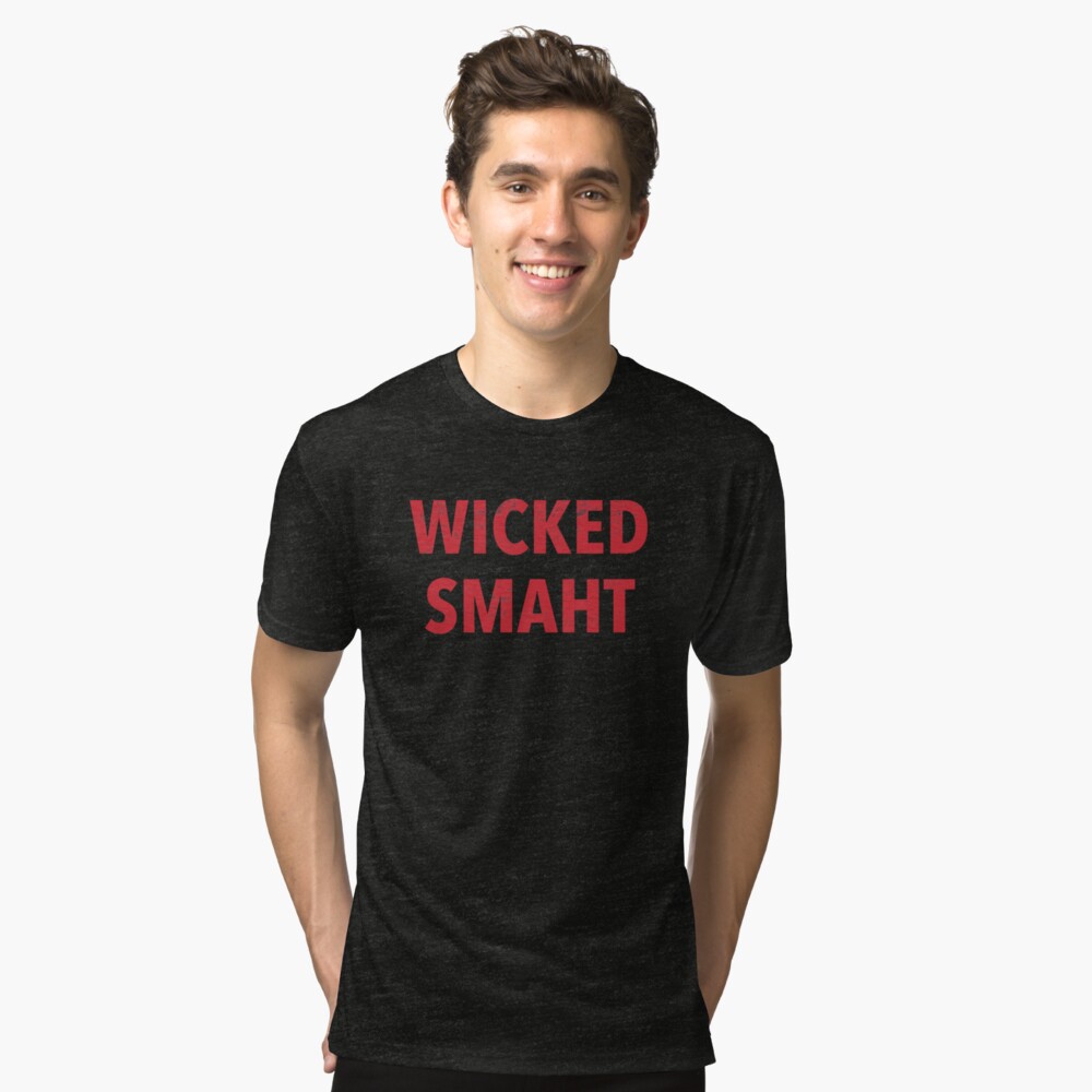 wicked smaht harvard shirt