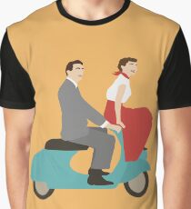 Römischer Feiertag ohne Text Grafik T-Shirt