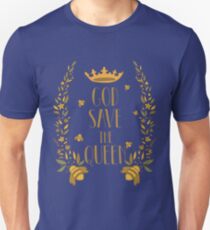 Save the Bees God Save the Queen Bee Unisex T-Shirt