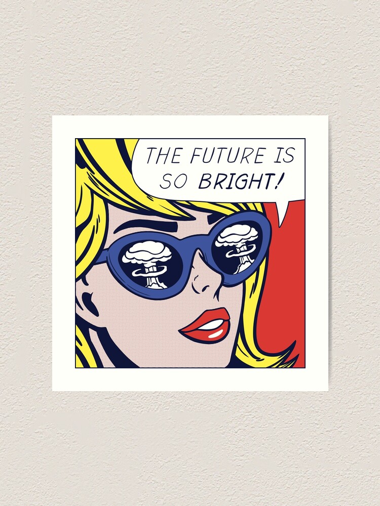 Alternate view of Pop Optimistic Girl Art Print