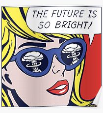 Pop Optimistic Girl Poster