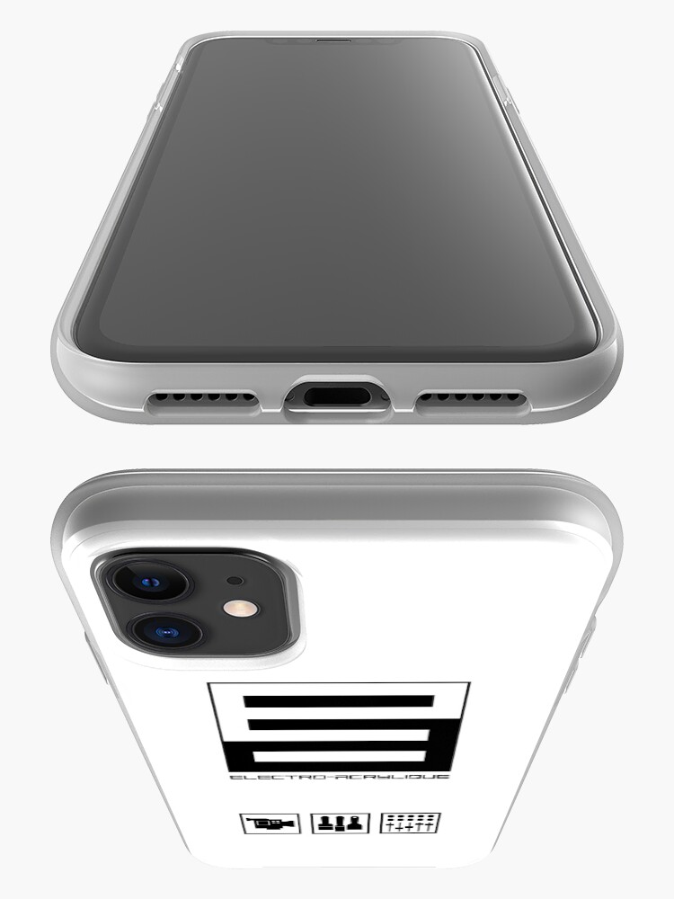 Coque iPhone ''Electro-Acrylique' : autre vue