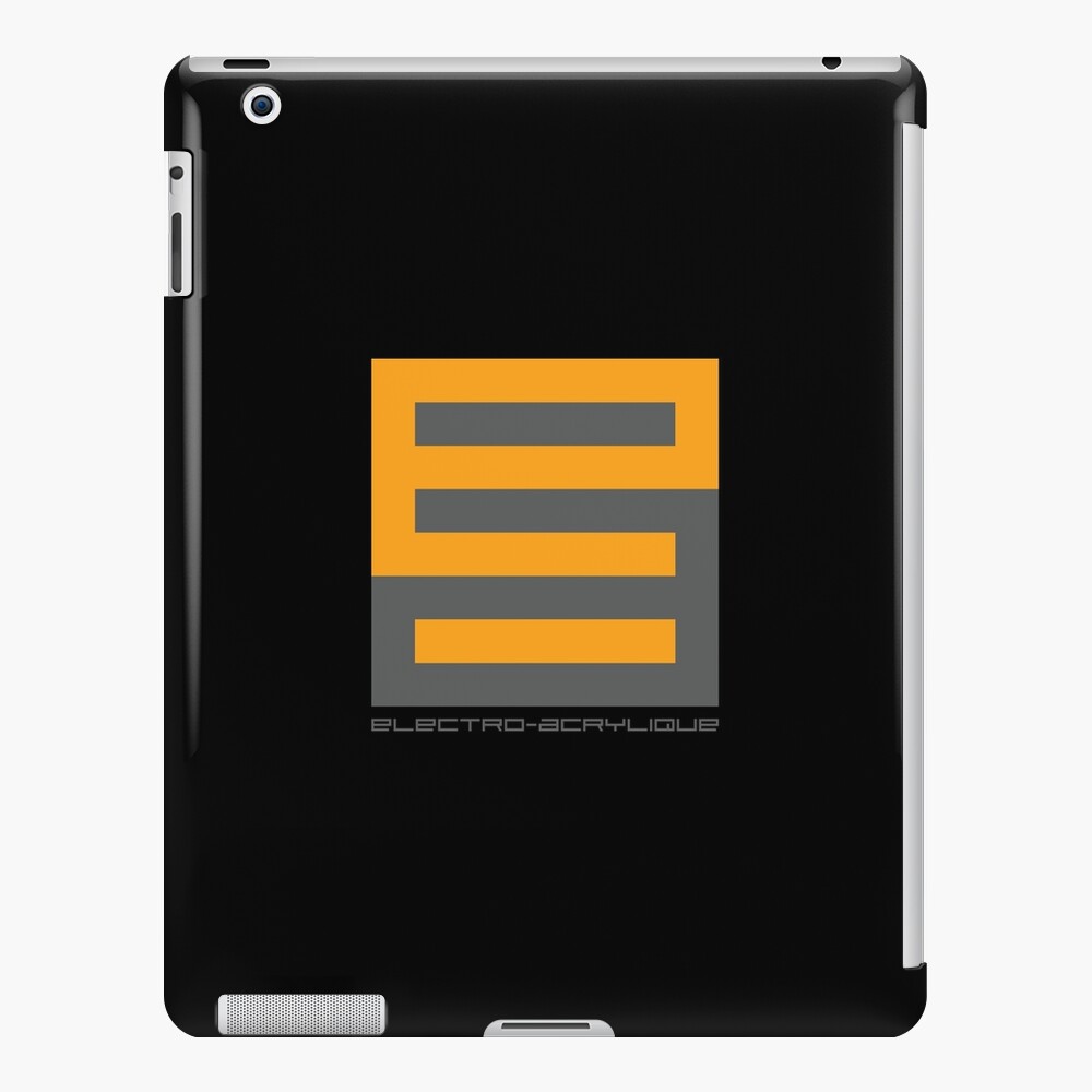 Coque et skin adhésive iPad « Électro-Acrylique»