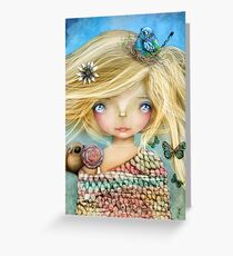 Nature Girl Greeting Card