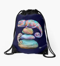 Chameleons Drawstring Bag