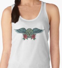 Flying Sugar Skull Women's Tank Top