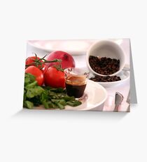 fresh... Greeting Card
