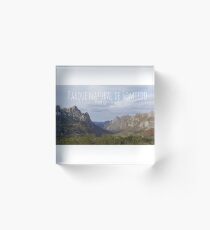 Parque natural de Somiedo, Asturias, España Acrylic Block
