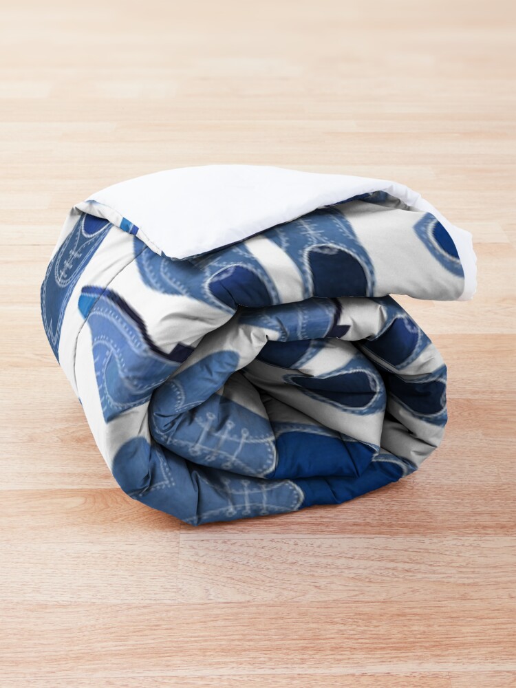 Alternate view of Blue Brogue Shoes Comforter